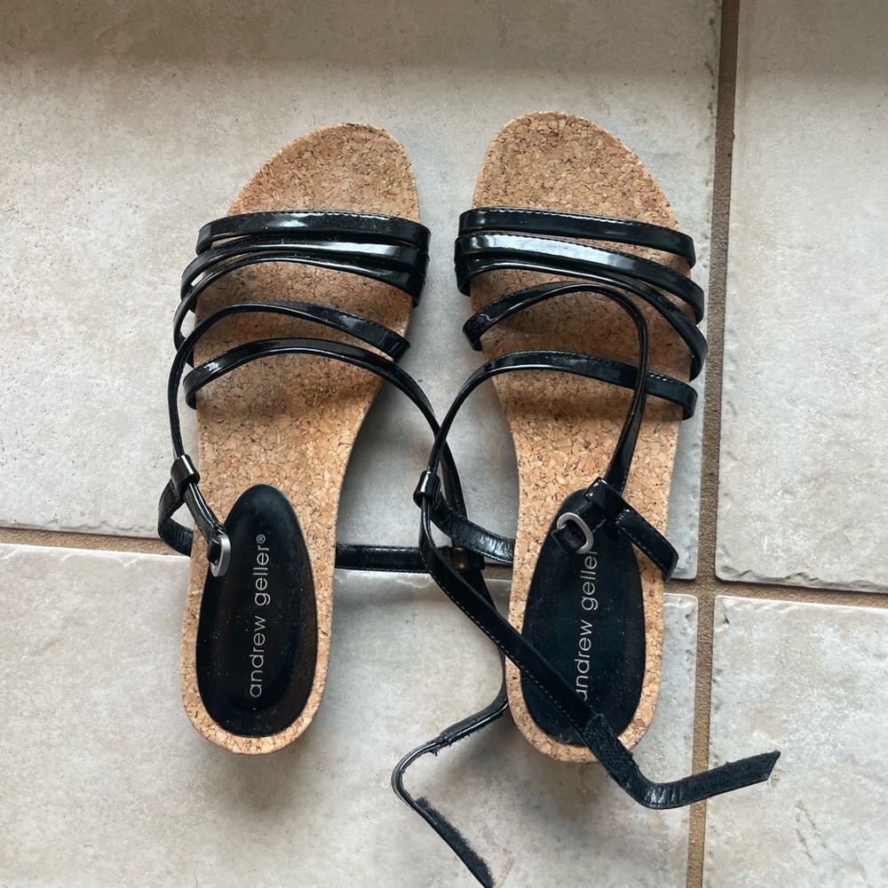 Never worn. Women’s 8 sandals.